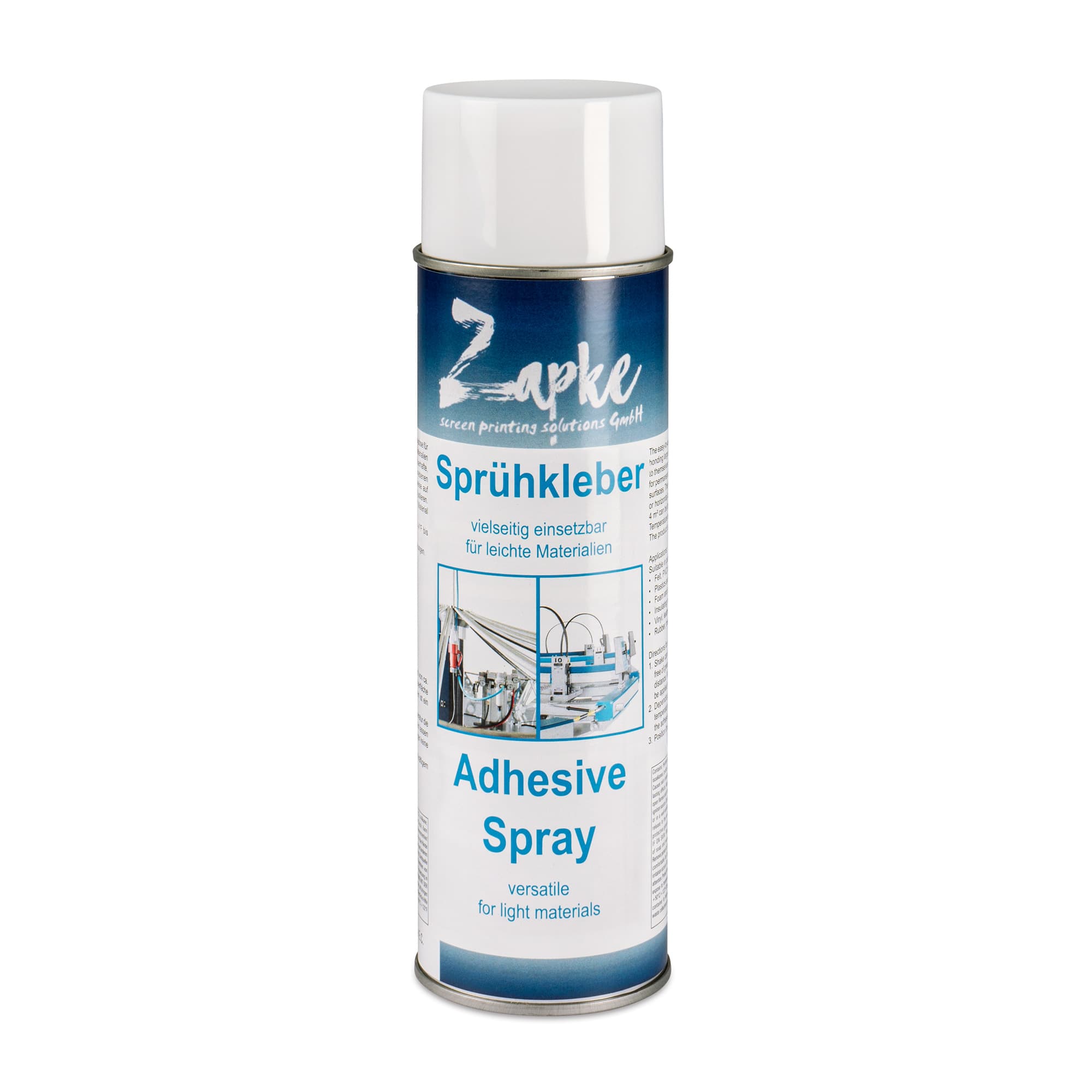 Sprejové lepidlo Zapke, plechovka 500 ml, různá lepivost, 12 ks/karton