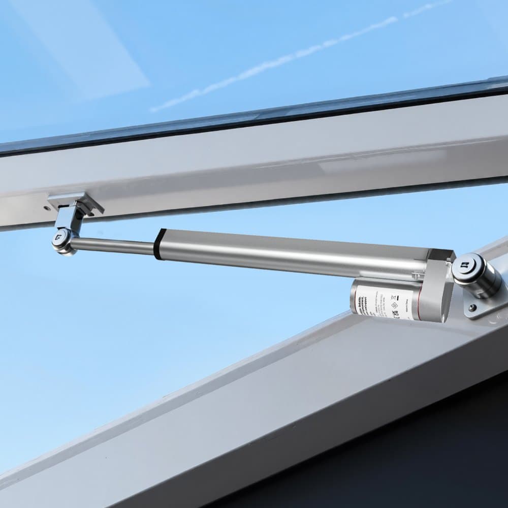 Lineární aktuátor 12V, zdvih 250 mm, vysokorychlostní 15 mm/s, lineární aktuátor 1000 N - s krytím IP54 a montážním držákem pro zvedací stůl, polohovací křesla, otvírače oken a dveří