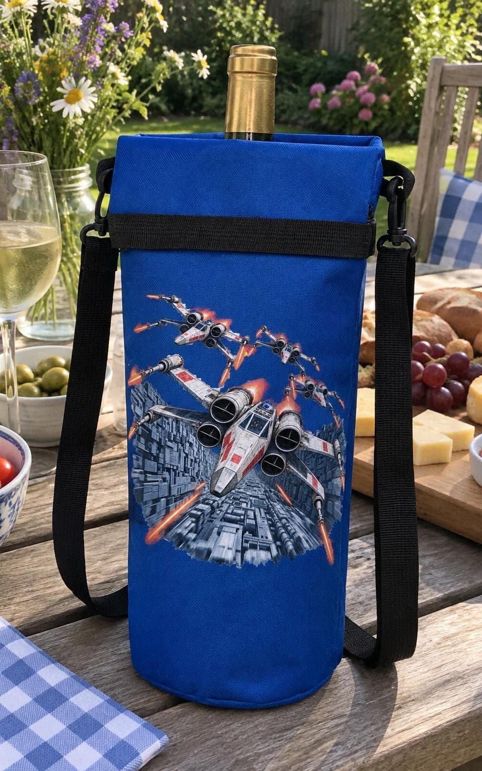 Let příkopem – thermobag "Láhev" s potiskem (Halfar 1818052)