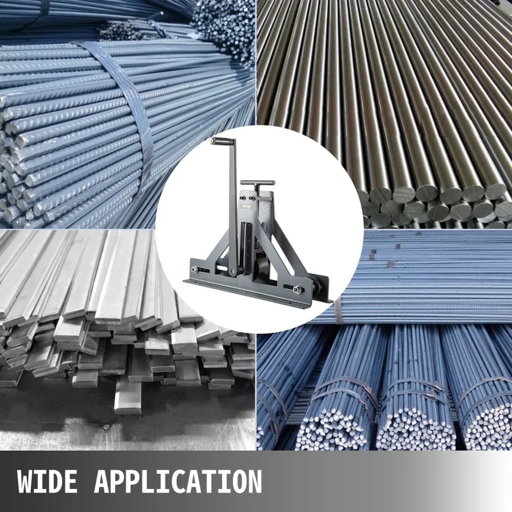 Ohýbačka trubek 3,8 cm Ruční ohýbačka čtvercových a obdélníkových trubek Ohýbačka trubek Gauge 14 s válečkem a plochou válečkovou ohýbačkou trubek pro nízkouhlíkovou ocel, měď a hliník