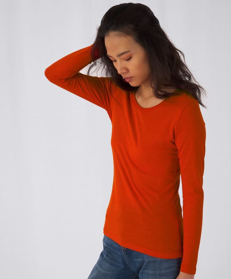 B&C | Inspire LSL T /women_° - Dámské tričko s dlouhým rukávem