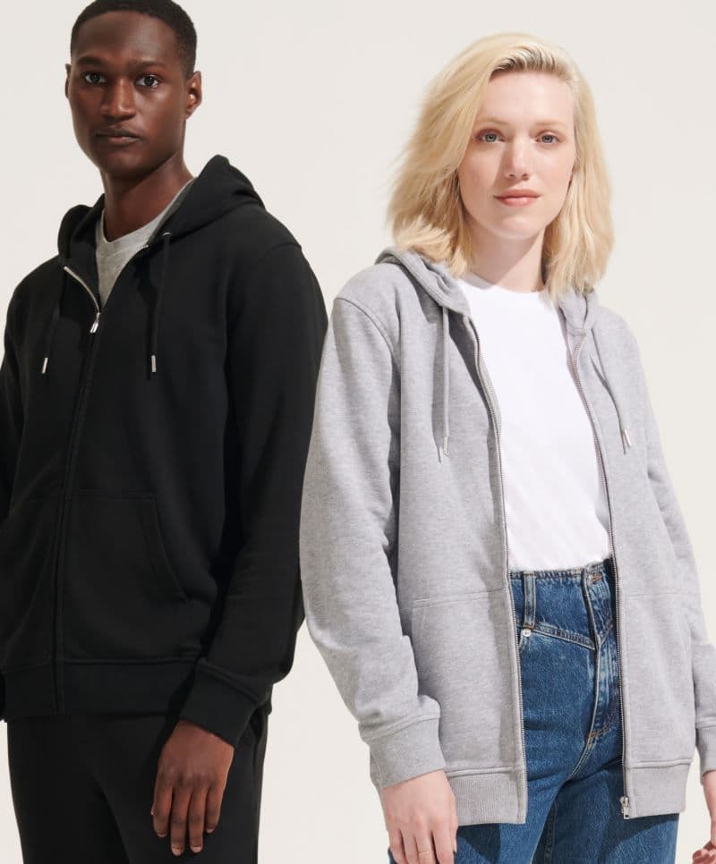 SOL'S | Calipso - Unisex mikina s kapucí z těžké bavlny