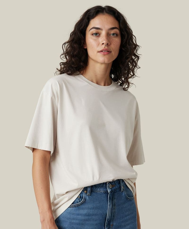 Untagged Movement | OCS Loose T-Shirt - Unisex oversize tričko z těžké bavlny