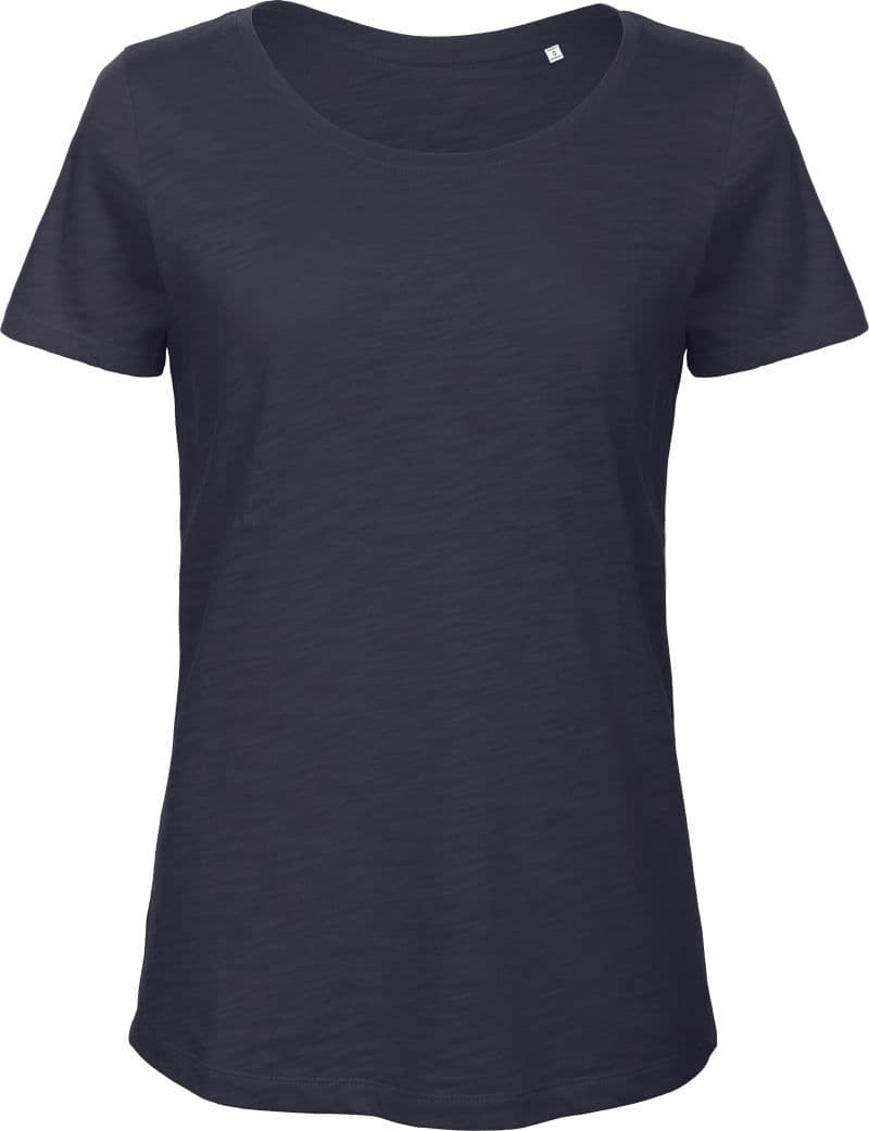 B&C | Inspire Slub T /women_° - Dámské slubové tričko Medium Fit z bio bavlny